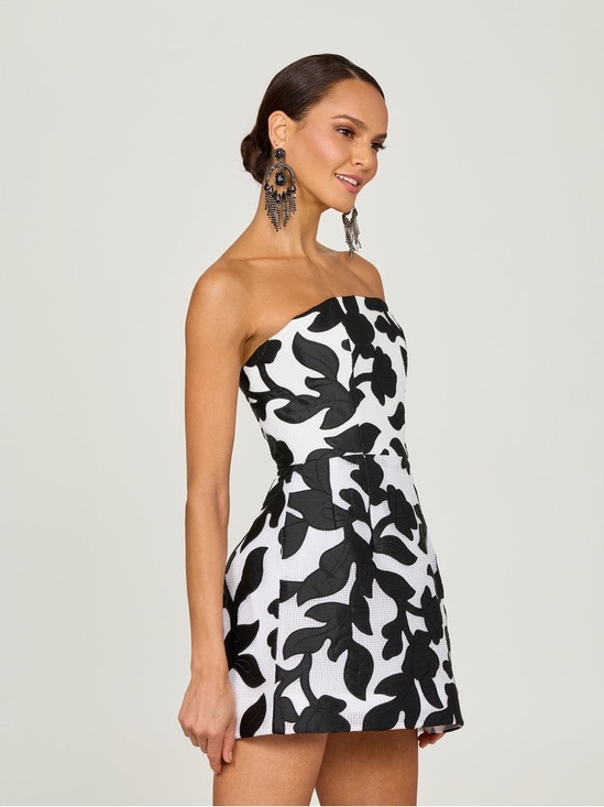 Helsi Dresses & Skirts - Helsi Gigi Strapless Dress In Black and White Size XS Preloved!!!